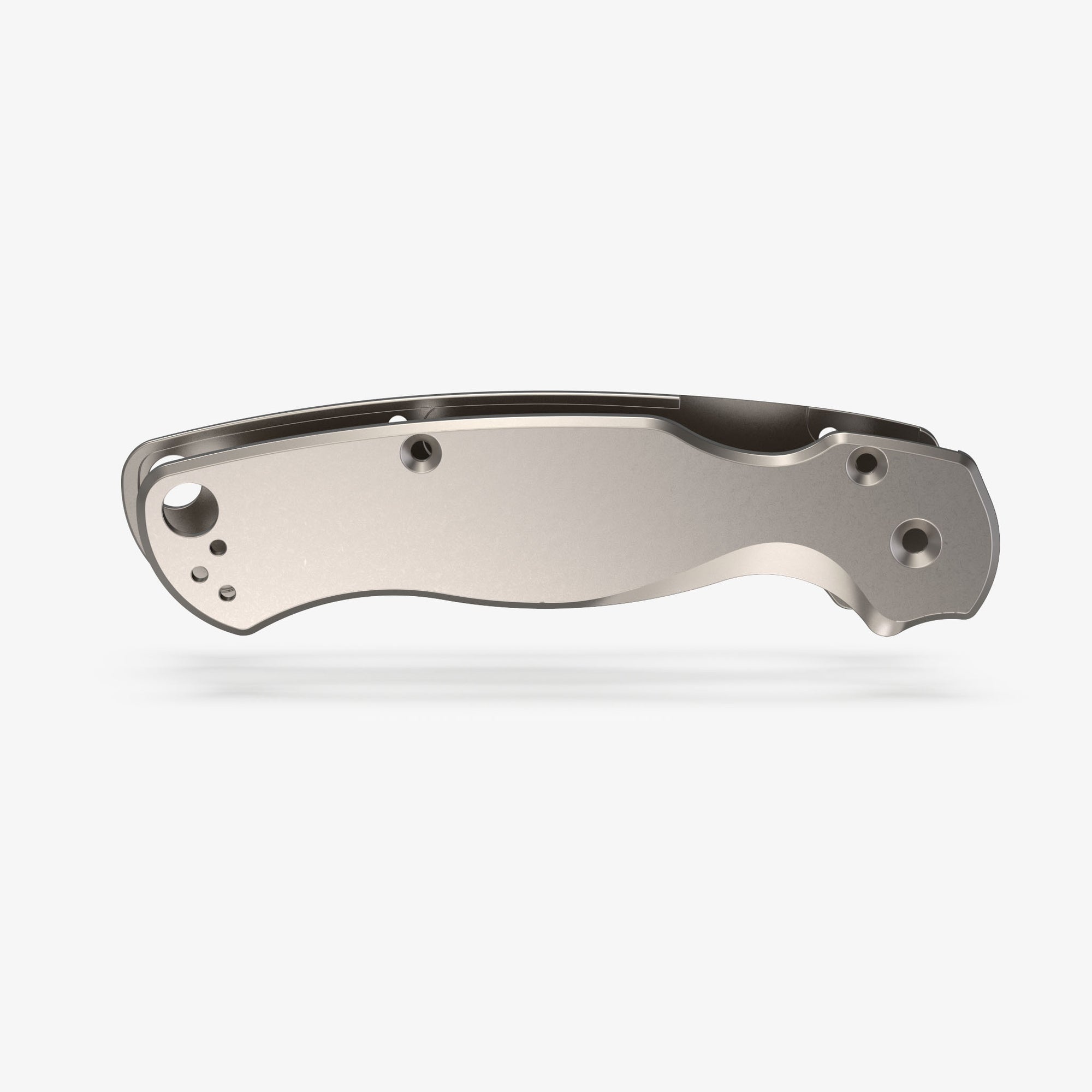 Classic Titanium Scales for Spyderco Paramilitary 2 Knife