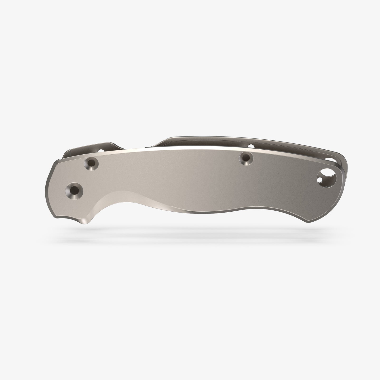 Classic Titanium Scales for Spyderco Paramilitary 2 Knife