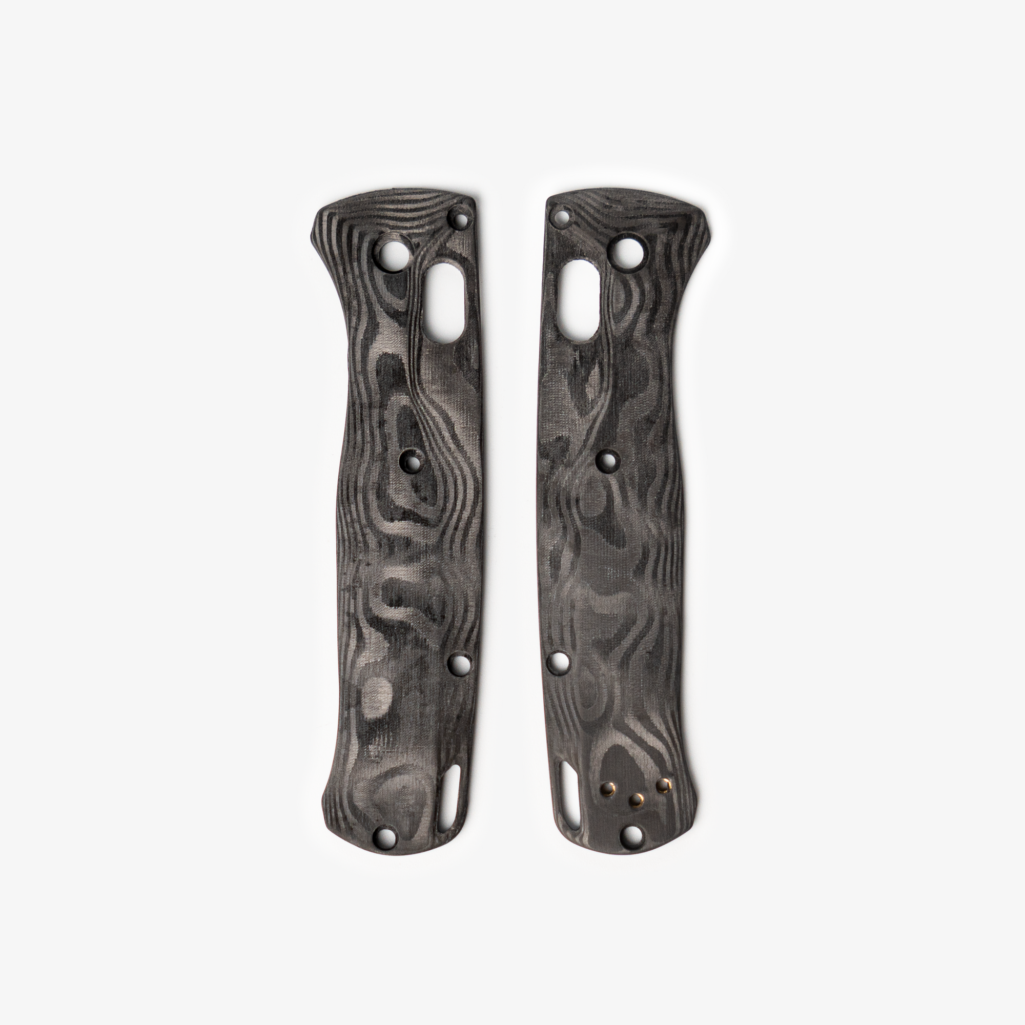 Crossfade Scales for Benchmade Bugout Knife - USA Machined Carbon Fibers