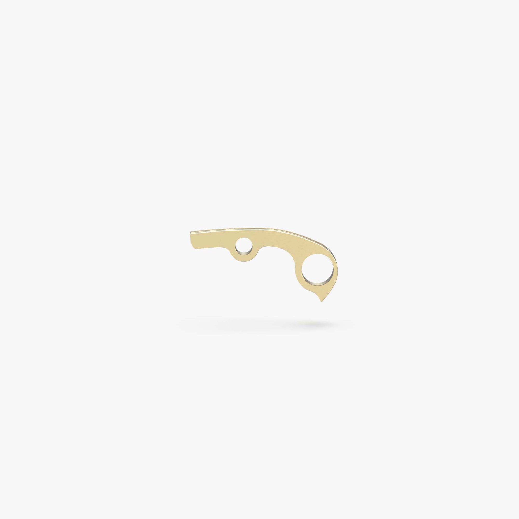 Brass Backspacer for Spyderco Para3