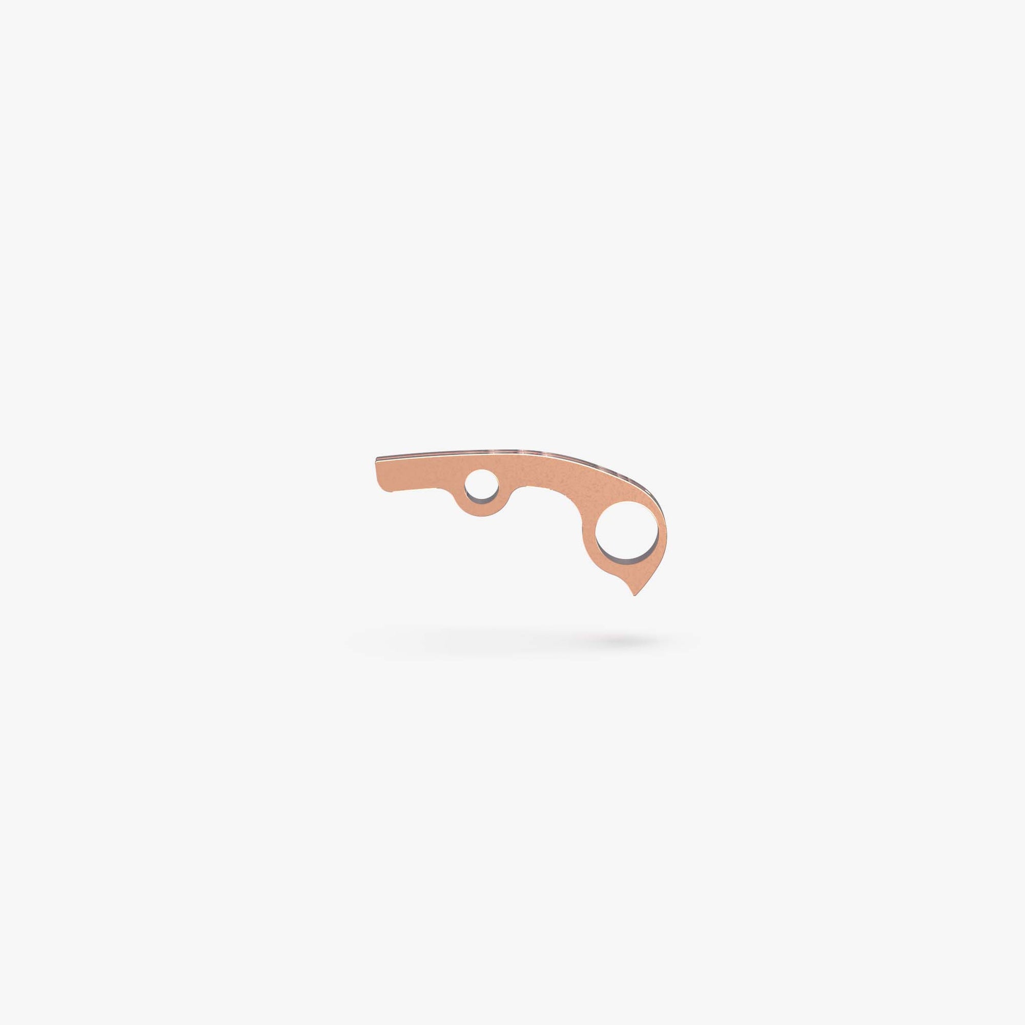 Copper Backspacer for Spyderco Para3